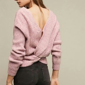 Angel of the North Knotted Back sweater